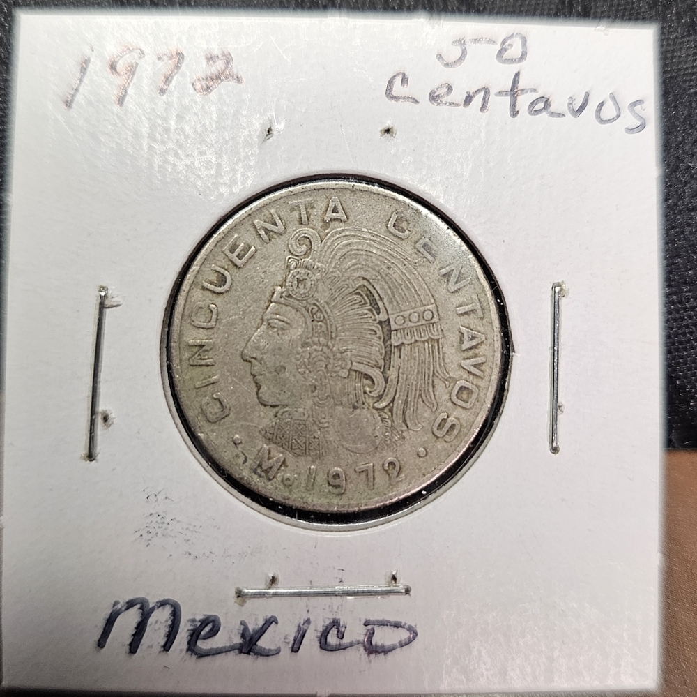 Mexico 50 Centavos 1972